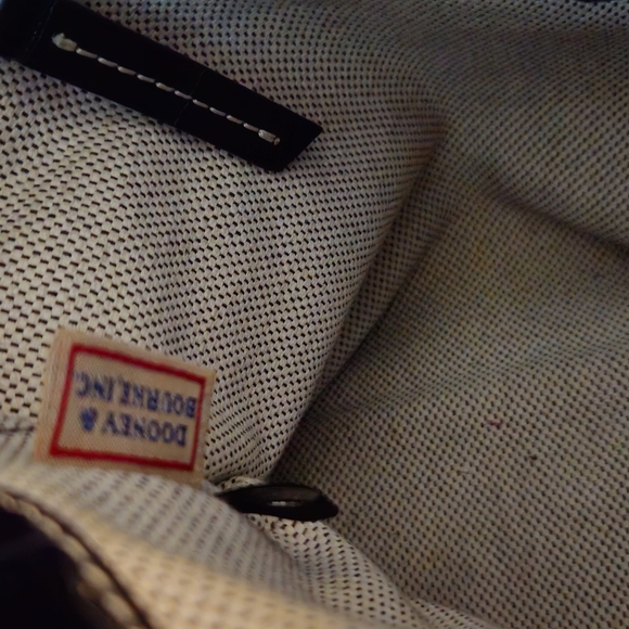 Dooney & Bourke Black Crocodile-Embossed Satchel - Picture 5 of 15